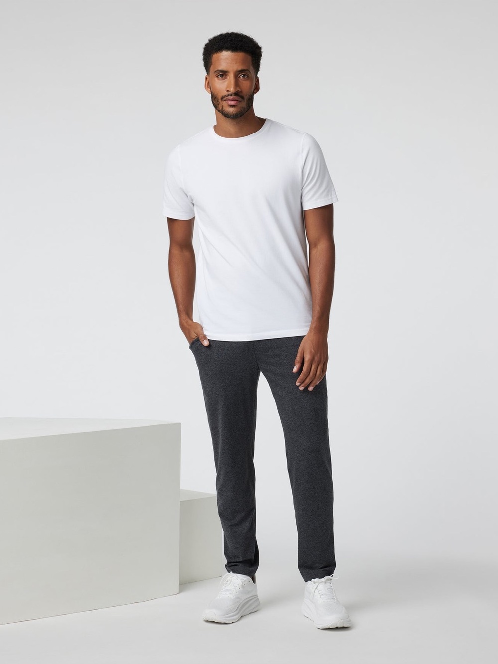 Men's VUORI Gray Ponto Performance Pants Size Large V418 - Picture 5 of 15